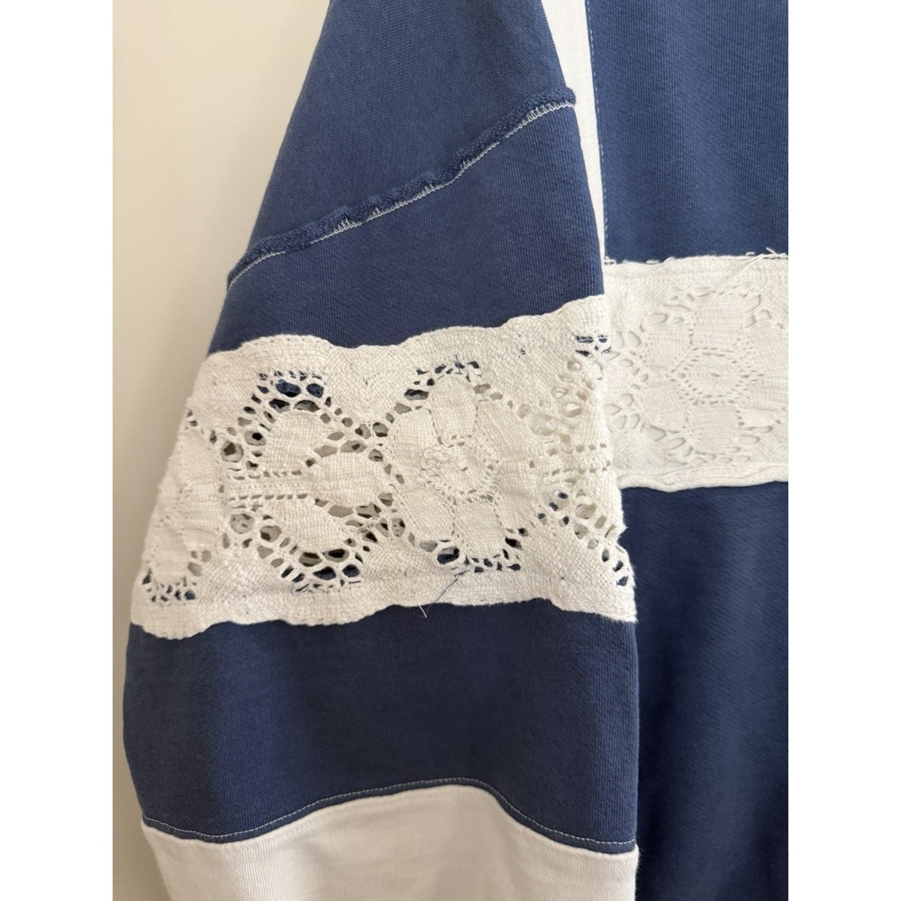 Free People We The Free American Dream Polo Women's Size Medium - Picture 9 of 15